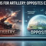 Conceptual comparison of artillery with disarmament and peaceful alternatives