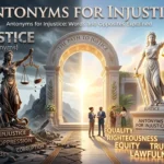 Antonyms for injustice: Words and Opposites Explained