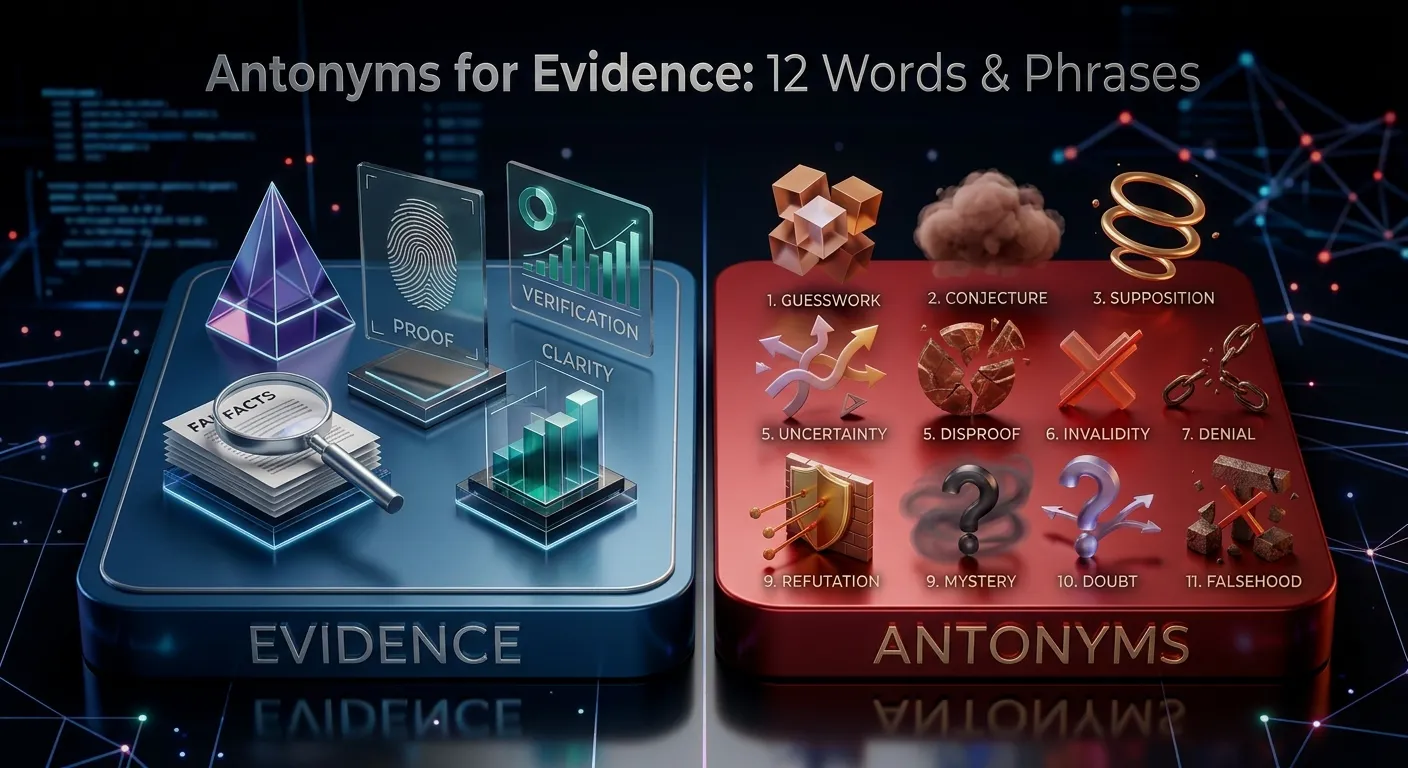 Comparison of evidence with lack of evidence, speculation, and unsupported claims
