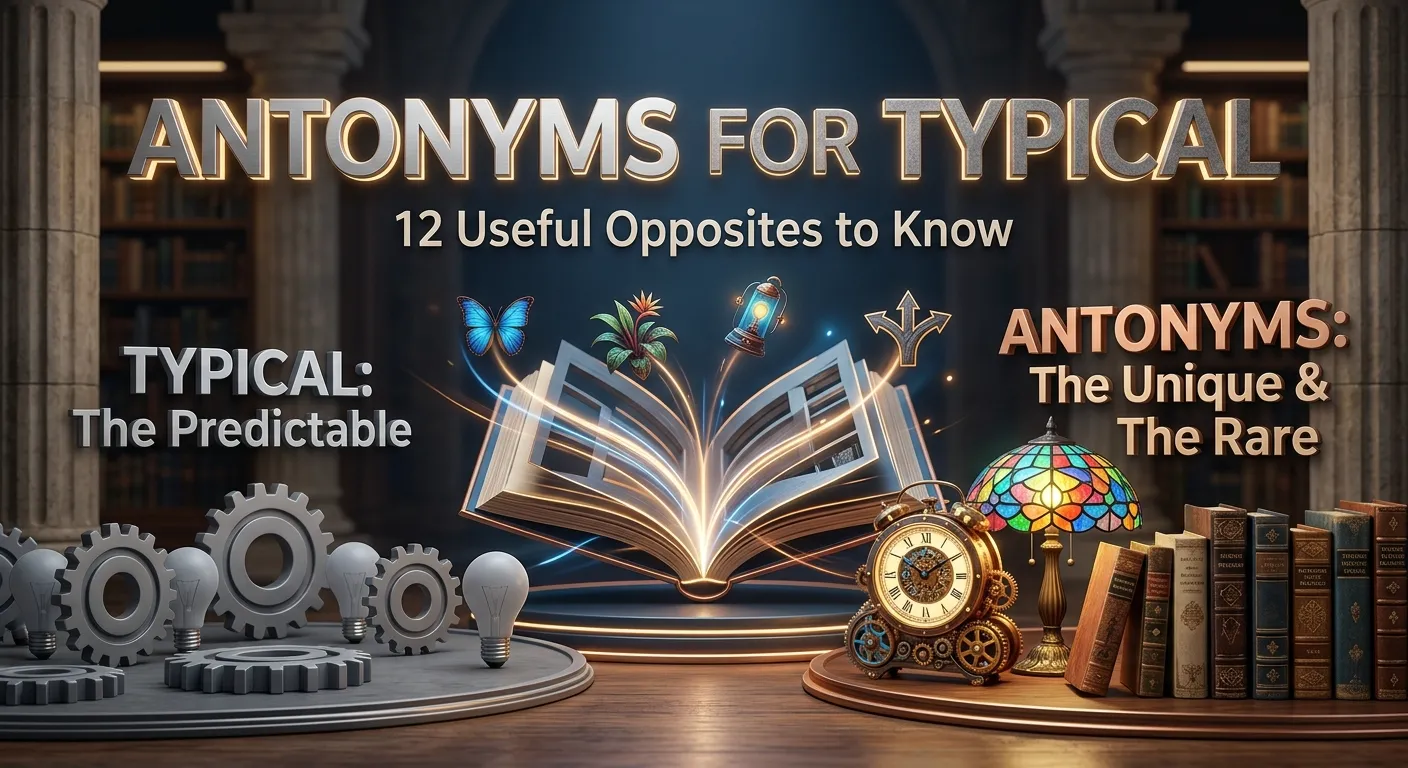 Typical and atypical concepts shown in a clear educational comparison
